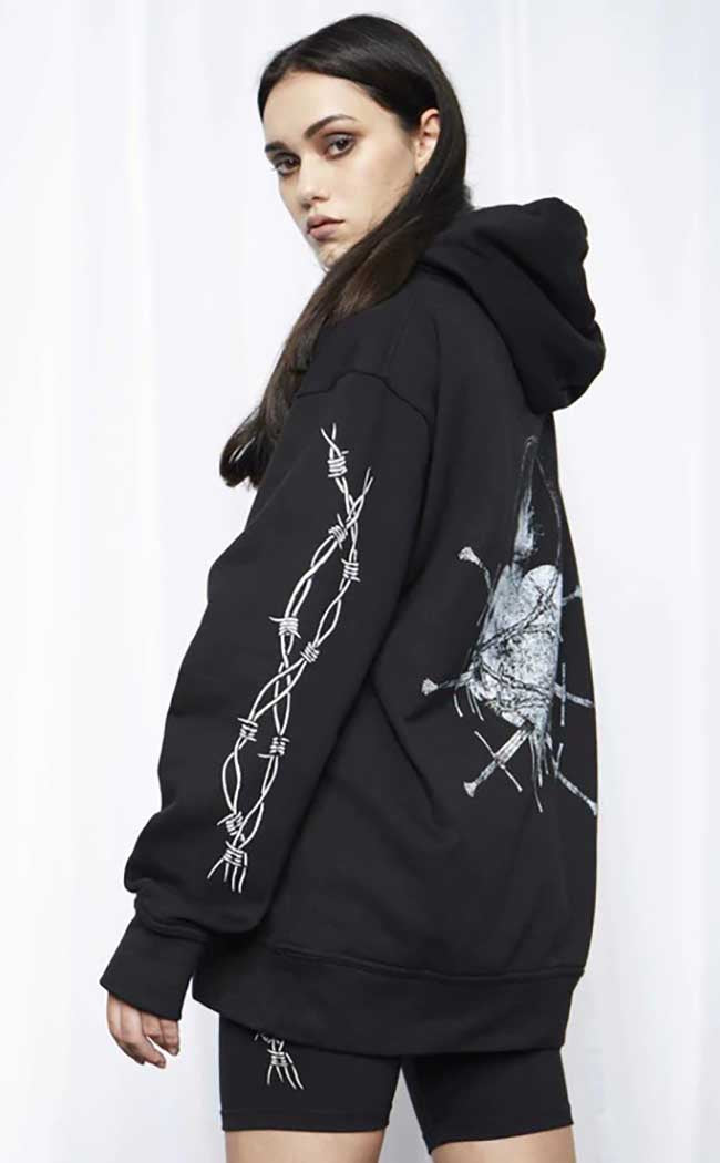 Cold Heart Pullover Hoodie-Mary Wyatt-Tragic Beautiful