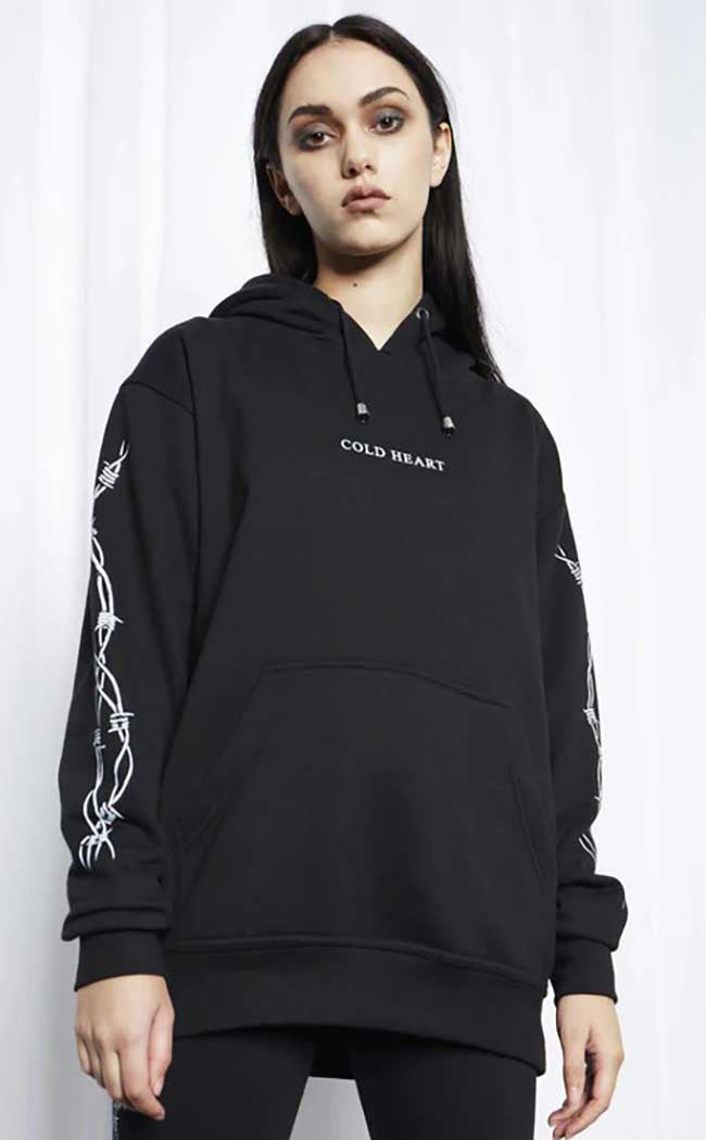 Cold Heart Pullover Hoodie-Mary Wyatt-Tragic Beautiful