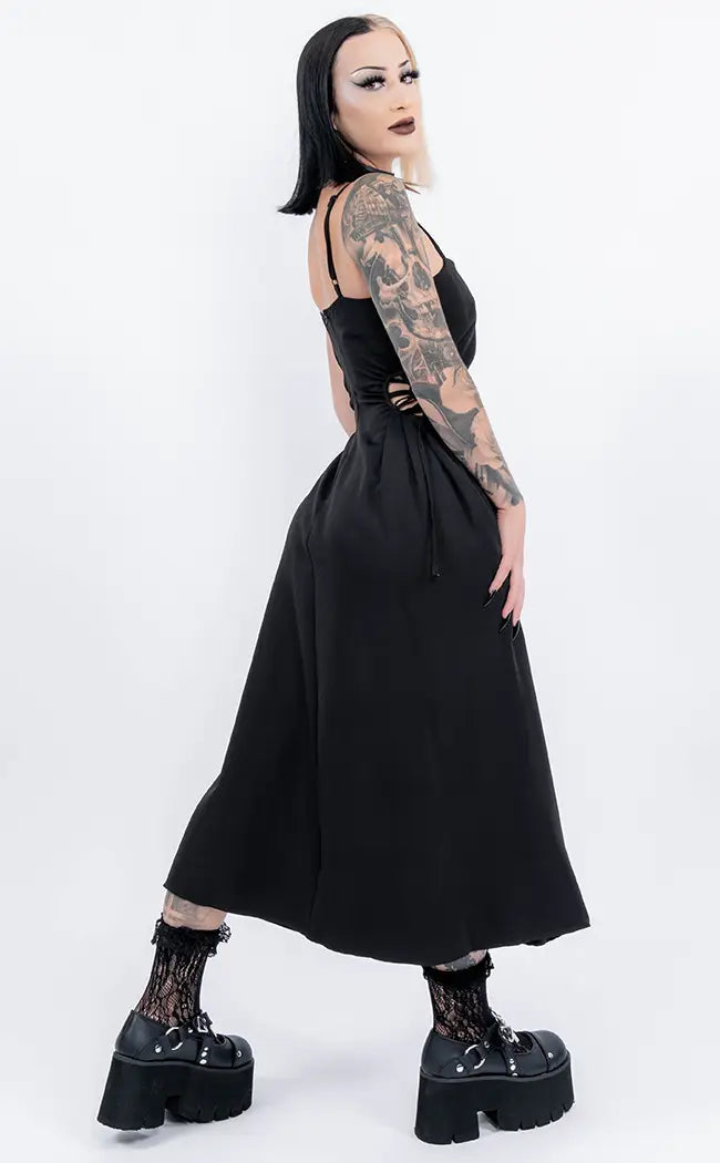 Dreamland Midi Dress-Punk Rave-Tragic Beautiful