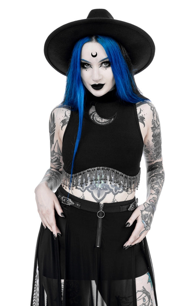 Jasmin Crescent Crop Top-Restyle-Tragic Beautiful
