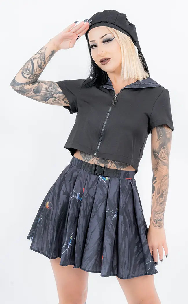 Jorogumo Sailor Top-Punk Rave-Tragic Beautiful