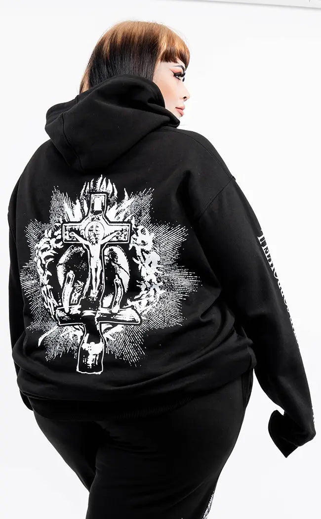 Last Rites Pullover Hoodie | Plus Size-Tragic Beautiful-Tragic Beautiful