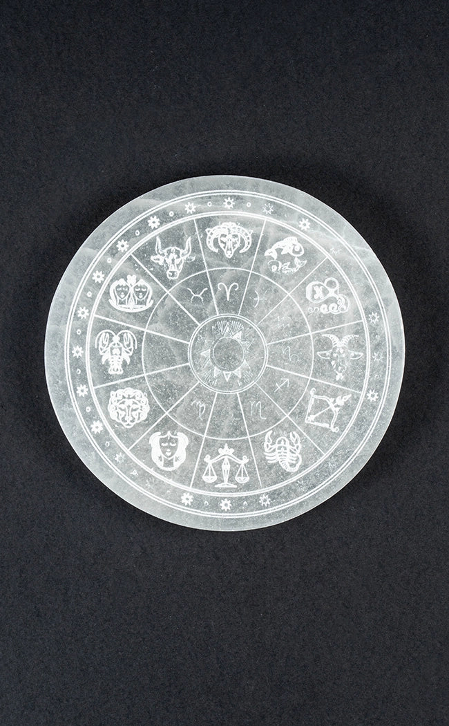 Selenite Charging Plate | Zodiac